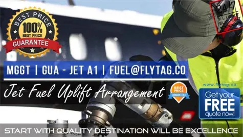MGGT GUA JetA1 Fuel Uplift Guatemala