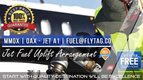 MMOX OAX JetA1 Fuel Uplift Mexico