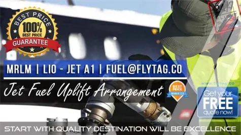 MRLM LIO JetA1 Fuel Uplift Costa Rica